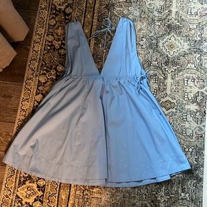 Abercrombie and Fitch Babydoll Poplin Mini Dress